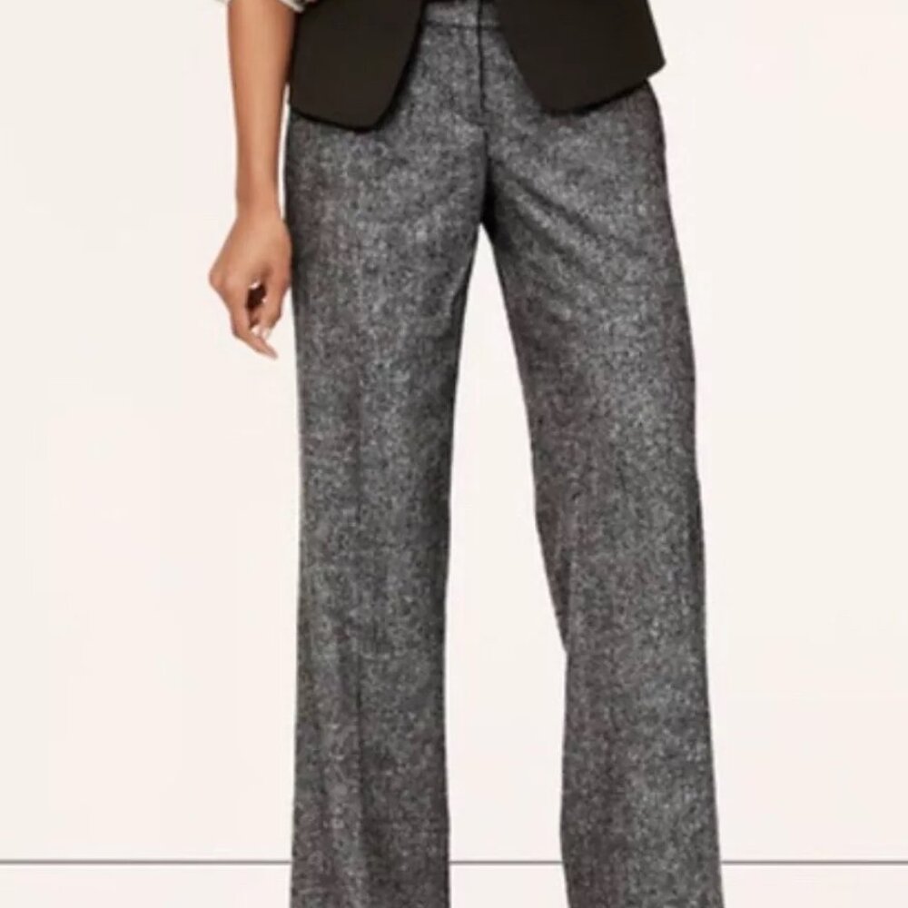 ELEVATED EASE – LOFT Julie Wide Leg Pants | Size 8